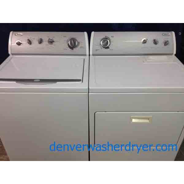 Whirlpool Washer/Dryer Ultimate Care II, nice solid set, good features