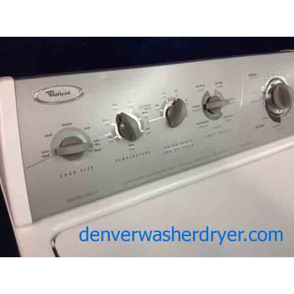 Whirlpool Washer/Dryer Ultimate Care II, nice solid set, good features