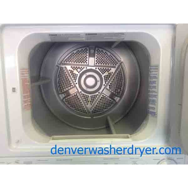 Excellent 27" Stacked Washer/Dryer Set! 1915 Denver Washer Dryer