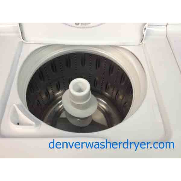 GE Washer/Dryer, Stainless Steel, Prodigy Edition
