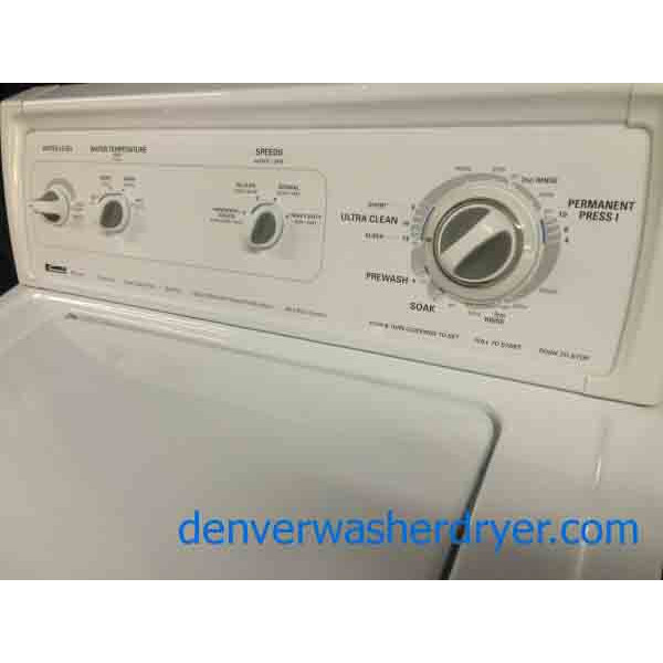 Kenmore Super Capacity Washer and Dryer