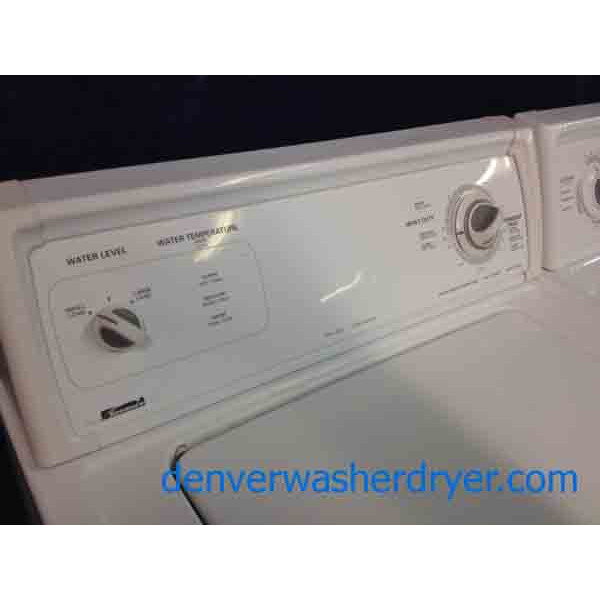 Kenmore Washer/Dryer, Simple and Reliable 1325 Denver Washer Dryer