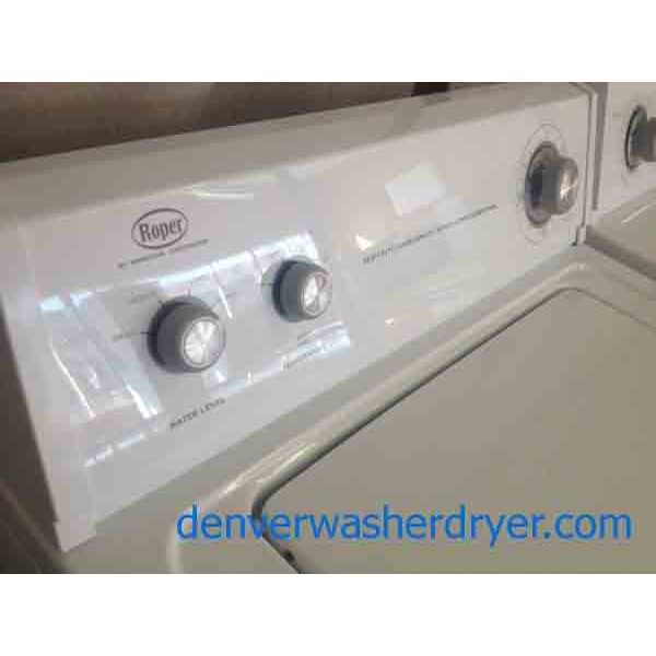 Great Whirlpool Roper Washer/Dryer Set!