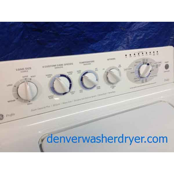GE Profile Washer/Dryer “Prodigy” Edition