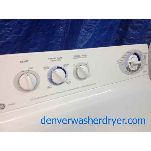 GE Profile Washer/Dryer "Prodigy" Edition 562 Denver Washer Dryer