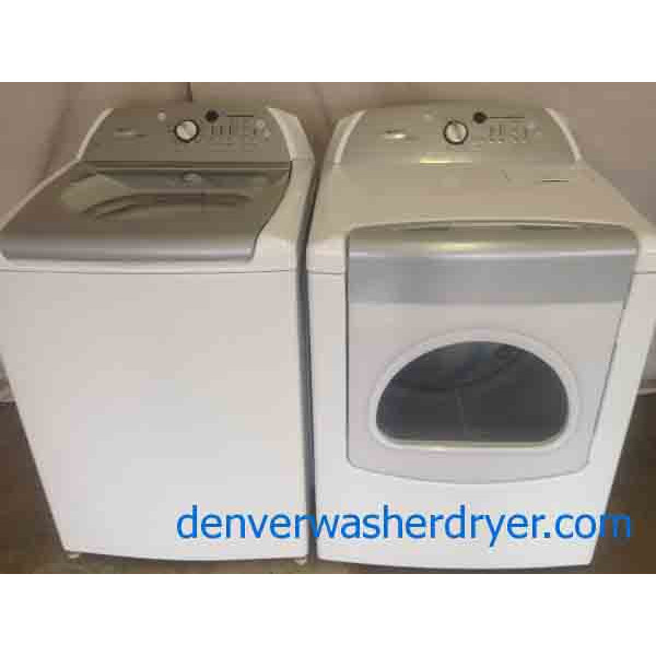 HighEfficiency Agitatorless Whirlpool Cabrio Washer/Dryer Set