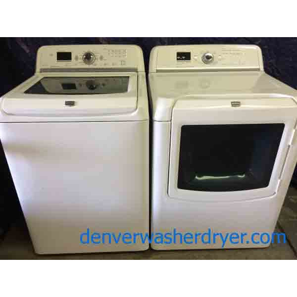HE Maytag Bravos Washer/Dryer Set