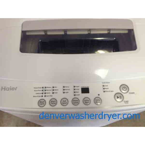 High-Efficiency Agitator-less Haier Washer