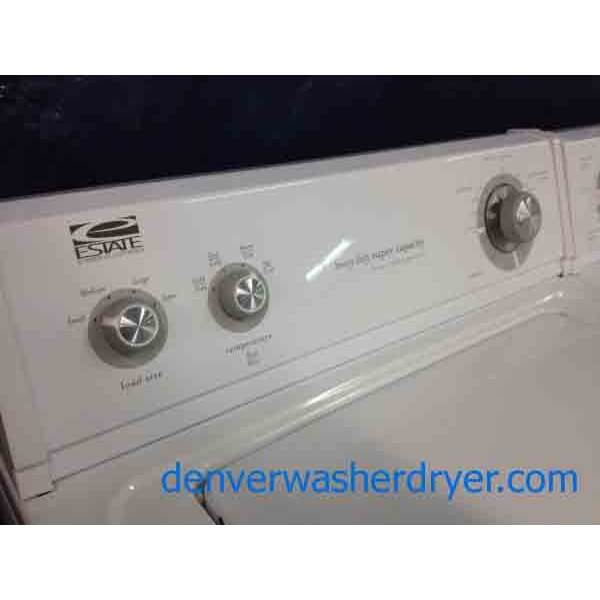 Estate Washer/Dryer, by Whirlpool, Super Capacity