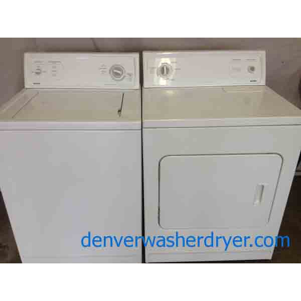 Basic, UserFriendly Kenmore Washer/Dryer Set! 1937 Denver Washer