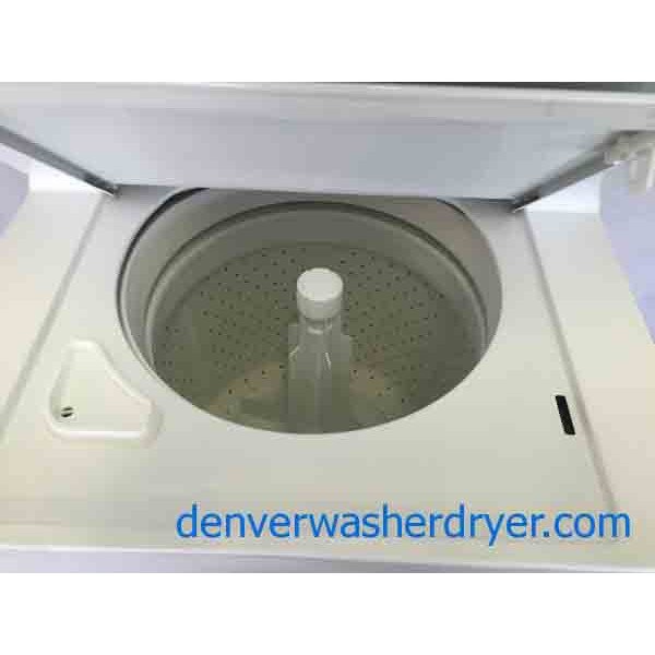 Full Sized Frigidaire Stackable Washer/Dryer, 27" Unit - #1941 - Denver