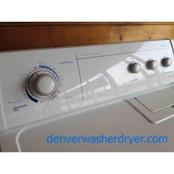 Whirlpool *Gas* Dryer, Super Capacity 1337 Denver Washer Dryer