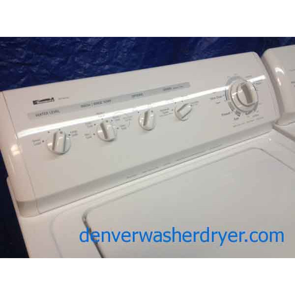 Kenmore 80 Series Washer / 70 Series Dryer
