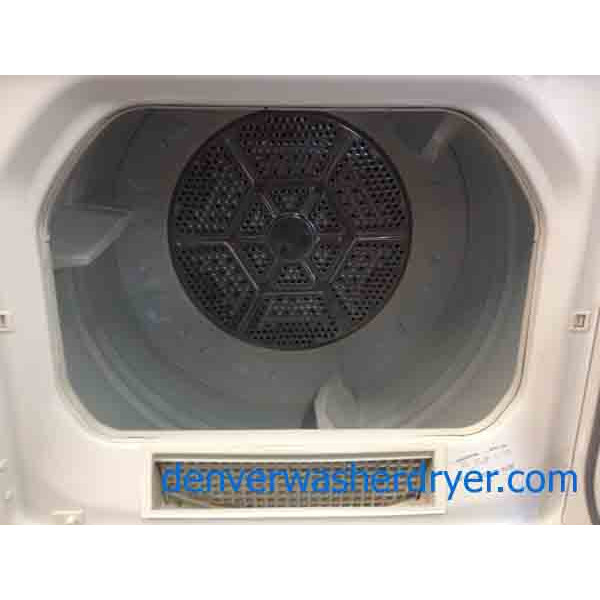 GE Washer/Dryer Set, Stainless Steel Drum, Wonderful Condition
