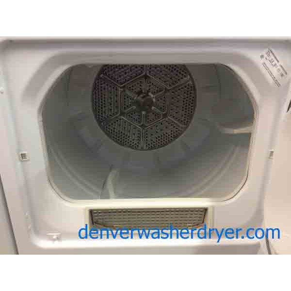 GE Washer/Dryer Set, Super Capacity Plus