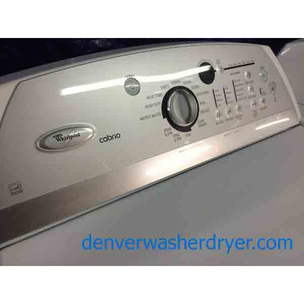 HE Whirlpool Cabrio Washer/Dryer Set! 2441 Denver Washer Dryer