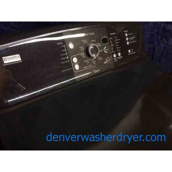 Black HE Kenmore Agitatorless Washer/*Gas* Dryer Set! 2440 Denver
