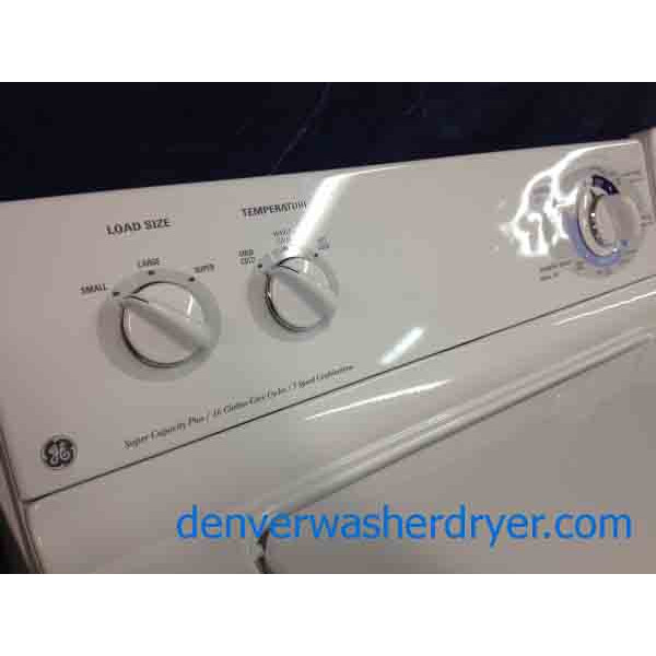 GE Washer/Dryer Set, Simple and Reliable 1347 Denver Washer Dryer