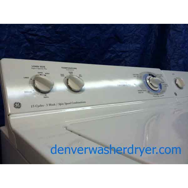 Delightful GE Washer/Dryer Set