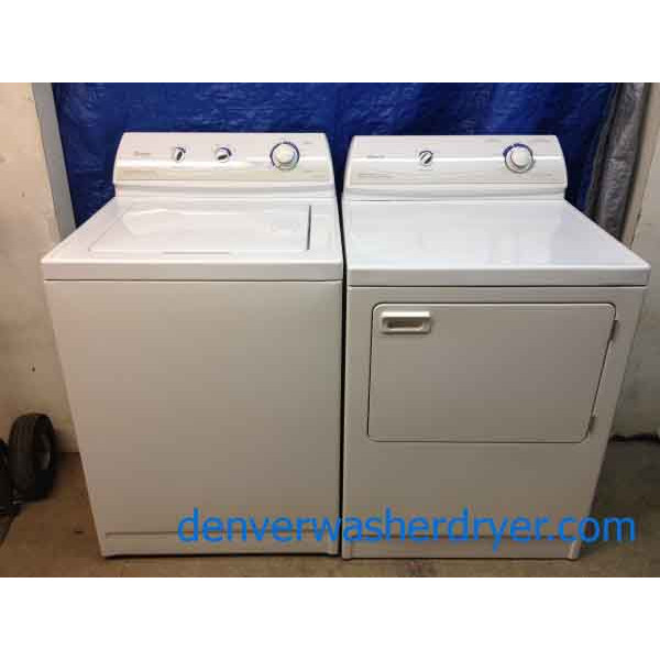 Lustrous Maytag Performa Washer and Dryer
