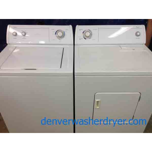 Whirlpool Washer/Dryer, Commercial Quality, Solid and Dependable