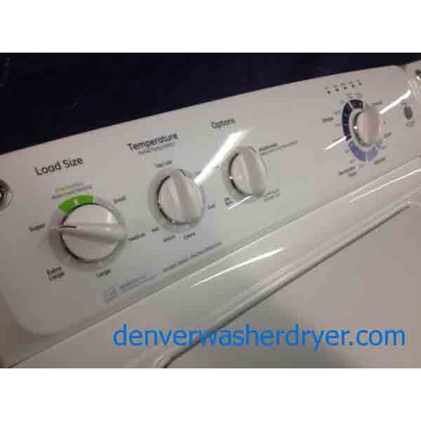 GE Washer/Dryer, Energy Star, High Efficiency, Water Saving