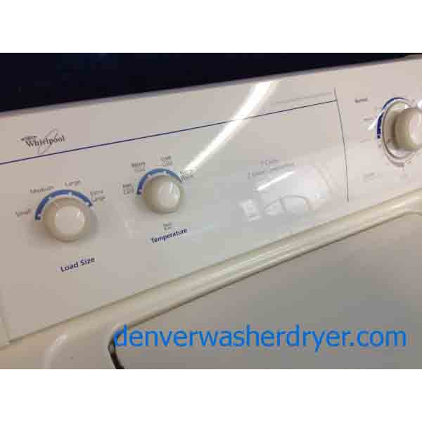 Whirlpool Commercial Quality Washer/Dryer