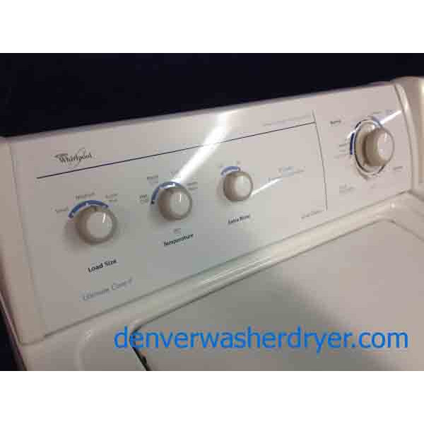 Whirlpool Ultimate Care II Washer/Dryer, Super capacity Plus