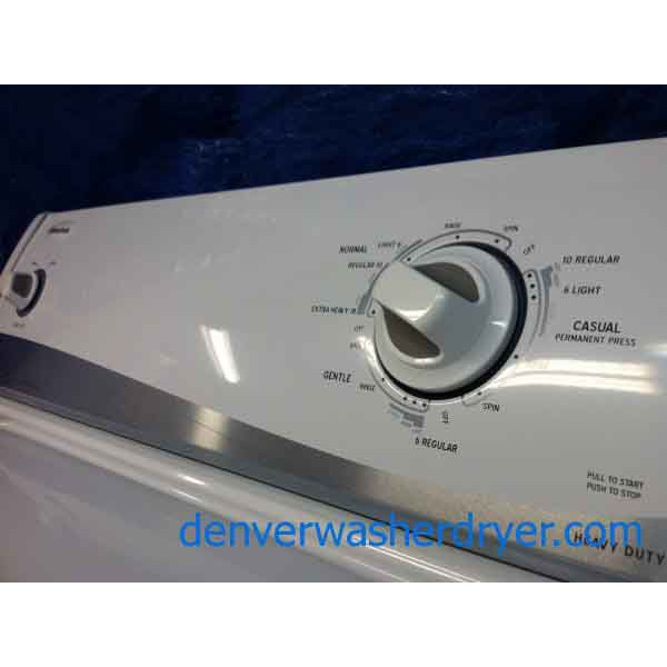 Slick Amana Washer Dryer Set