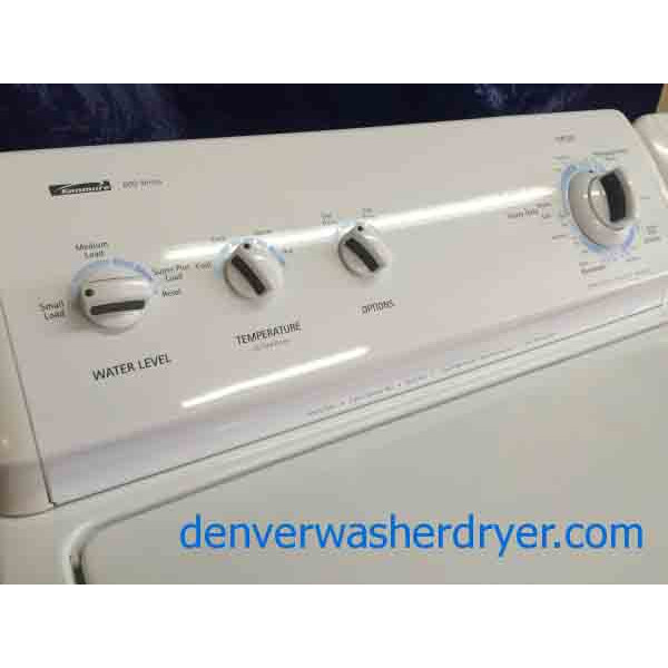 Kenmore 600 Series Washer/Dryer, Super Capacity Plus, Direct Drive