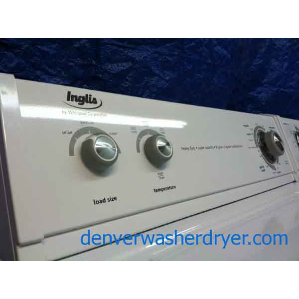 Incredible Inglis (By Whirlpool) Washer/Dryer Set