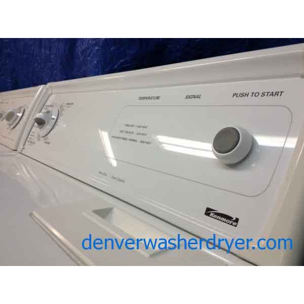 Beautiful Kenmore Washer and Dryer