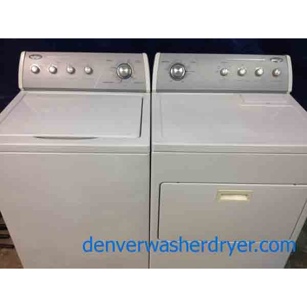 Whirlpool Ultimate Care II Washer/Dryer set, Super Capacity Plus!