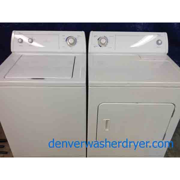 Whirlpool Washer/Dryer, Extra Large Capacity