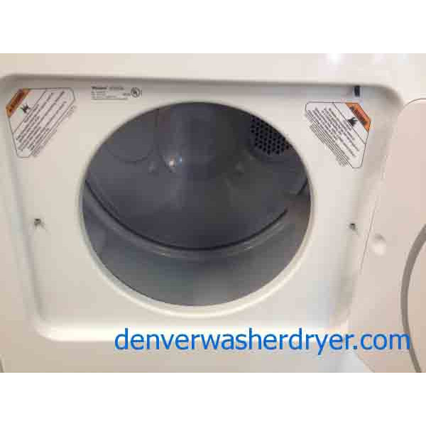 Whirlpool Washer/Dryer, Extra Large Capacity