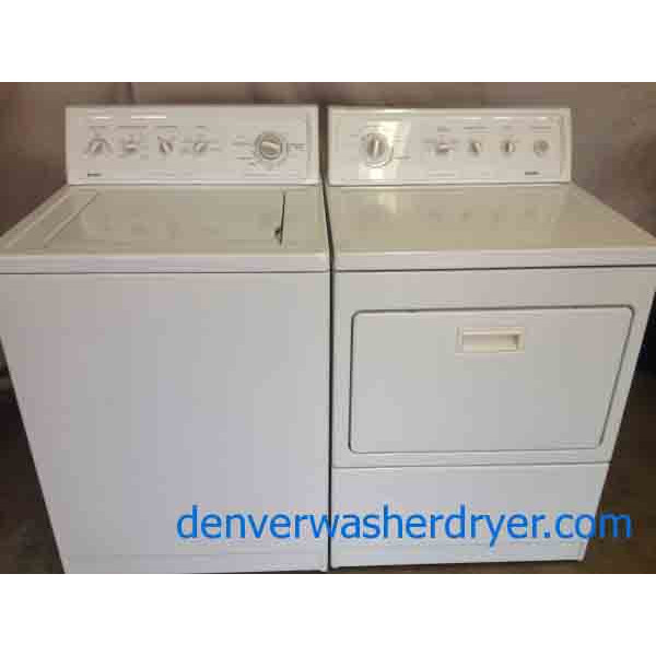 Magnificent 90 Series Kenmore Washer/Dryer Set