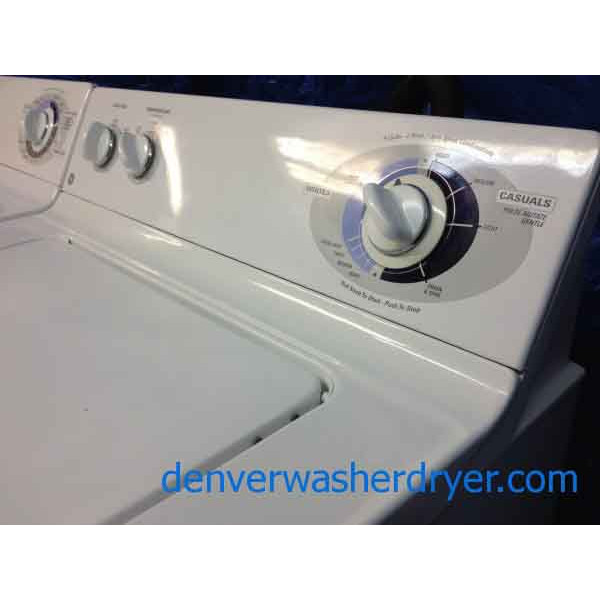 Delightful Matching GE Washer/Dryer Set