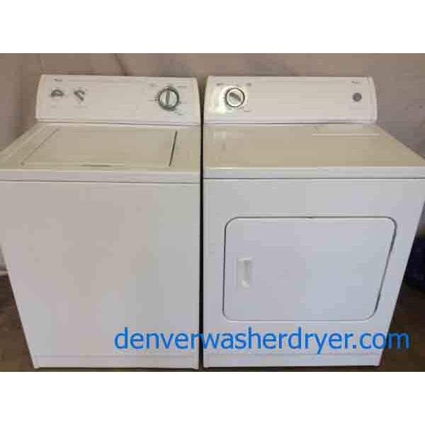 Quality Whirlpool Washer/Dryer Set!