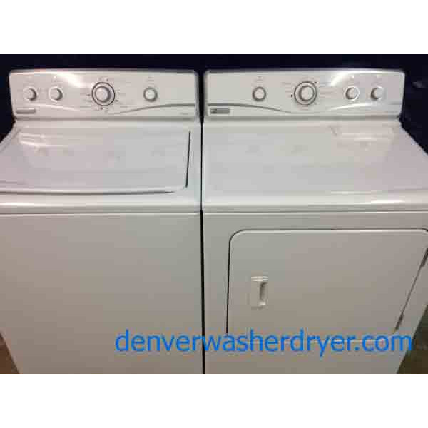 Maytag Dependable Care Washer/Dryer, nicer, newer
