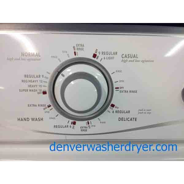 Maytag Dependable Care Washer/Dryer, nicer, newer