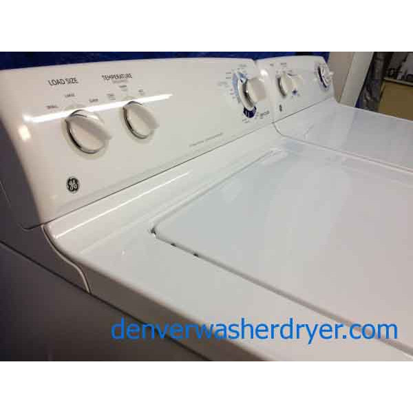 Glorious GE Matching Washer/Dryer Set, Newer Models