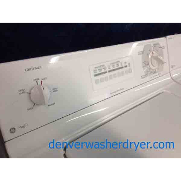 GE Profile Washer/Dryer Set, nice!