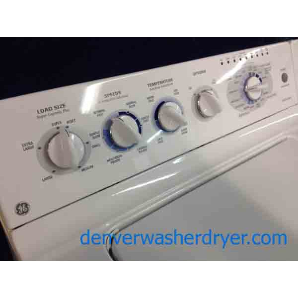 GE Washer/Dryer set, nice matching, deluxe units!