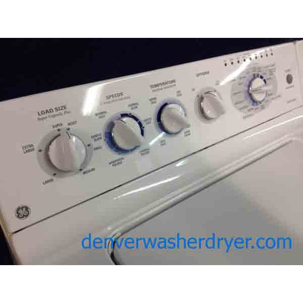 GE Washer/Dryer set, nice matching, deluxe units! 1304 Denver Washer Dryer