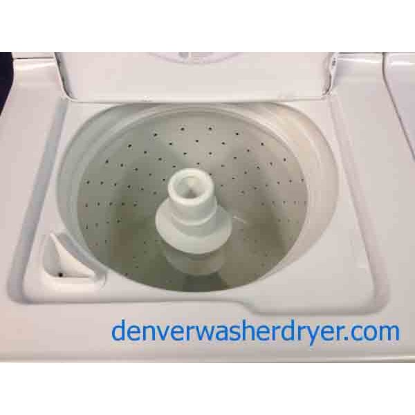 GE Washer/Dryer set, nice matching, deluxe units!