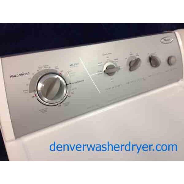 Whirlpool Gold Washer/Dryer, Ultimate Care II, So Nice!