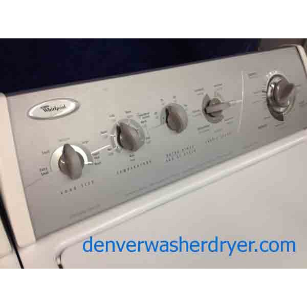 Whirlpool Gold Washer/Dryer, Ultimate Care II, So Nice!