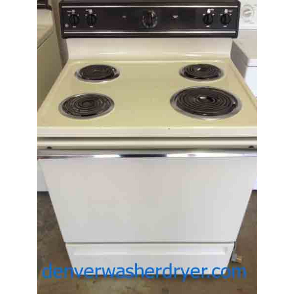 GE Electric Stove 1906 Denver Washer Dryer