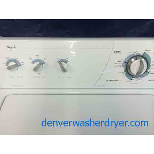 Whirlpool Washer, Commercial Quality, Super Capacity Plus