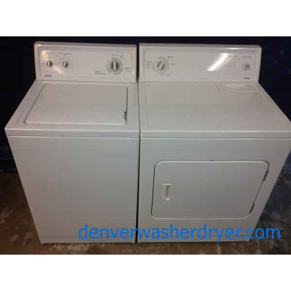 24 inch Kenmore Washer and Dryer Set